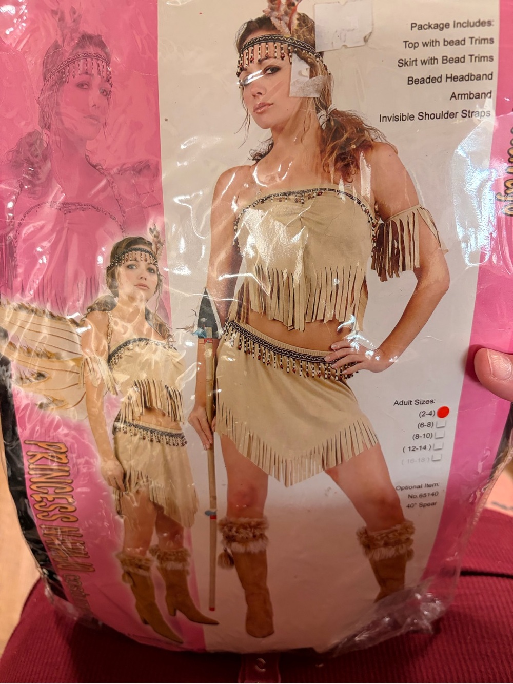 Brand New Princess Navajo Fringe 5 pc Costume